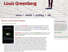 Tablet Screenshot of louisgreenberg.com